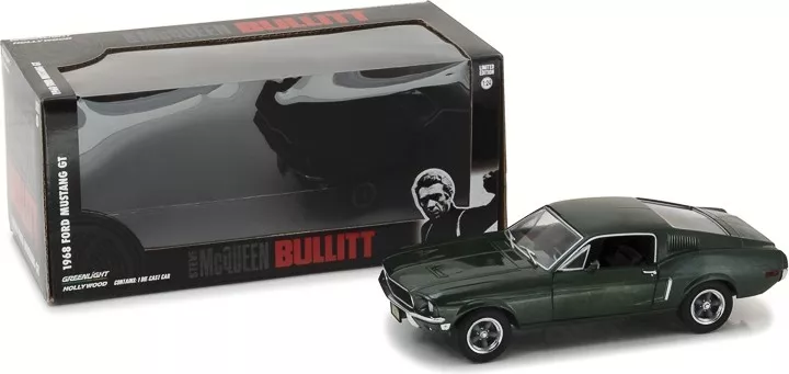 Greenlight - Bullitt (1968) - 1968 Ford Mustang GT Fastback